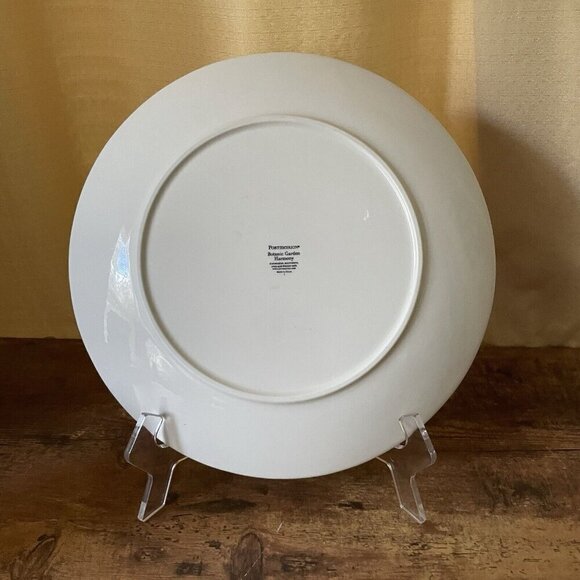 Portmeirion Botanic Garden Harmony Charger Plate 12" Green Butterflies Porcelain - Picture 3 of 10